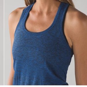 New Lululemon 🍋 Swiftly Tech Racerback Blue SZ 4